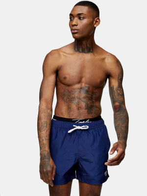 Signature Navy Classic Swim Shorts