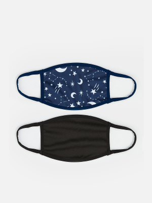 **constellation Fashion Face Mask By Skinnydip