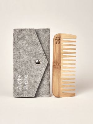 Organic Bamboo Comb