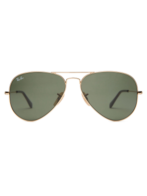 Havana Aviator Sunglasses - 58 Mm