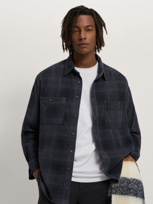 Plaid Corduroy Overshirt