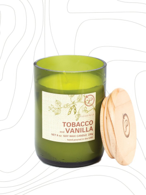 Eco 8 Oz Candle - Tobacco + Vanilla