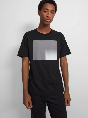 Casey Tee In Color-blocked Jersey