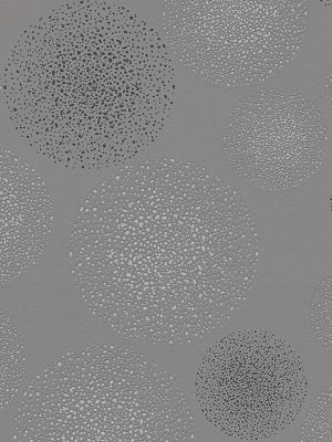 Dotted Spots Wallpaper In Grey Design By Bd Wall