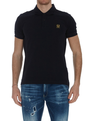 Belstaff Logo Patched Polo Shirt