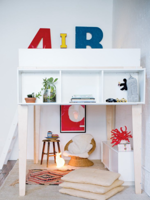 Perch Loft Bed Shelving Unit