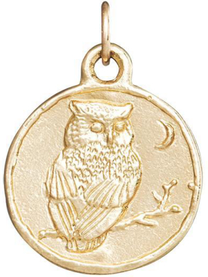 Owl Coin Charm