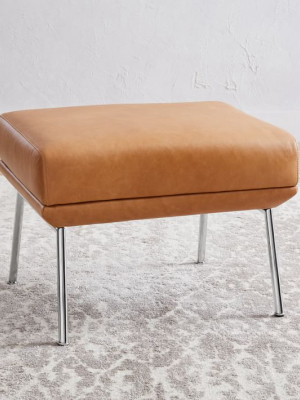 Austin Leather Ottoman