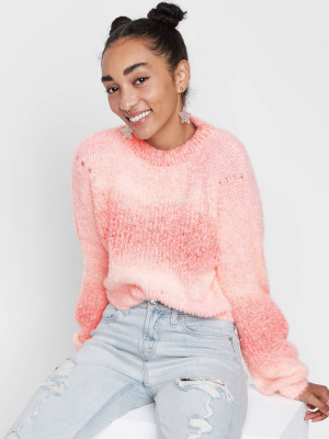 Women's Spacedye Crewneck Pullover Sweater - Wild Fable™