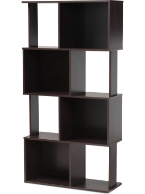 Ricky Bookcase Dark Brown