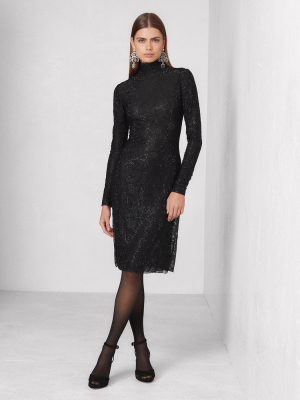 Rosalia Embellished Lace Dress