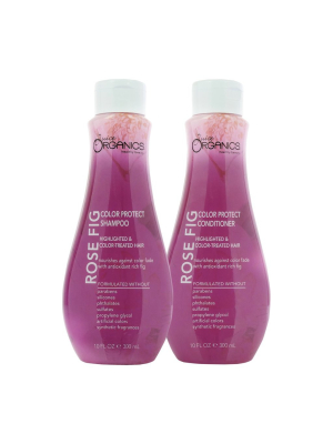 Rose Fig Color Protect Shampoo & Conditioner Bundle