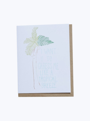 Tropical Breeze Card