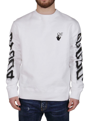 Off-white Spray Marker Arrows Sweatshirt