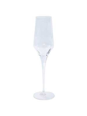 Vietri Contessa Champagne Glass - Clear