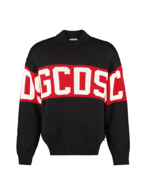 Gcds Logo Band Knit Sweater