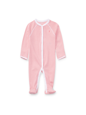 Striped Cotton Coverall