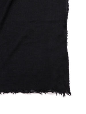 Rick Owens Frayed Edge Scarf