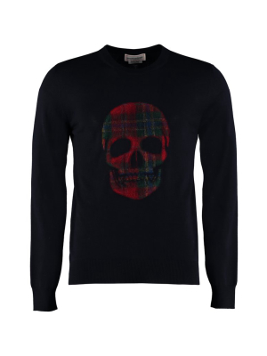 Alexander Mcqueen Skull Logo Jumper