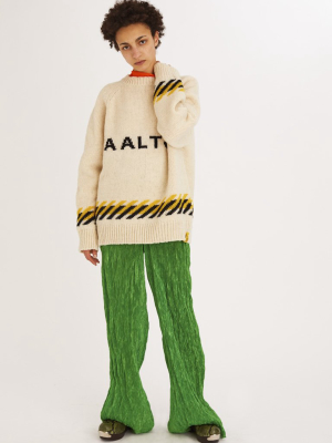 Hand Knitted Aalto Sweater