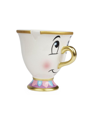 Fashion Accessory Bazaar Llc Disney Beauty And The Beast 8oz Chip Mug