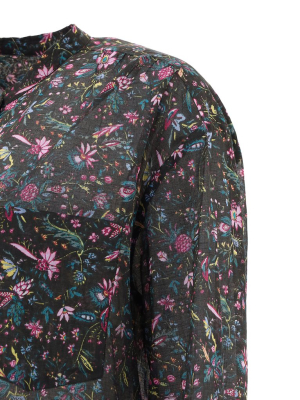 Isabel Marant Étoile Floral Printed Buttoned Shirt