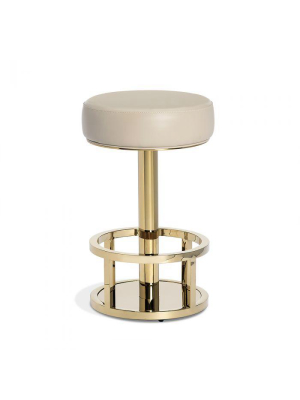 Drake Counter Stool In Cream (swivel)