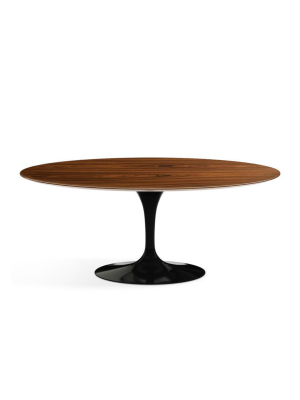 Saarinen Oval Dining Table Wood Top