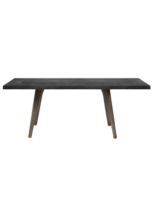 Made Goods Alder Rectangular Dining Table