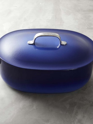 Williams Sonoma Cast-iron By Staub Oval Oven