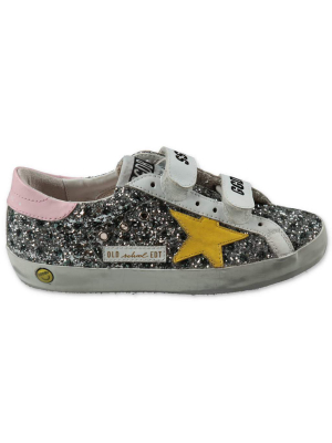 Golden Goose Kids Old School Glitter Sneakers