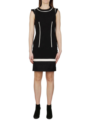 Moschino Contrast Trim Mini Dress