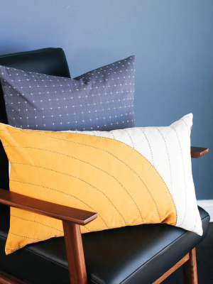 Curve Lumbar Pillow - Gold