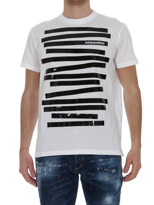 Dsquared2 Graphic Logo Printed T-shirt