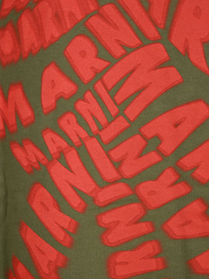 Marni Graphic Printed Hoodie