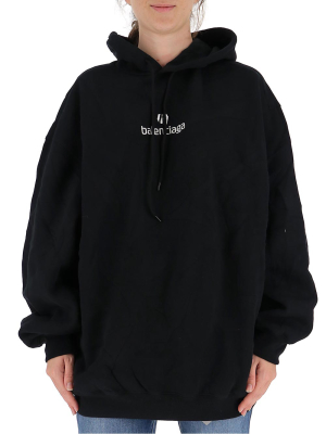 Balenciaga Sponsor Logo Hoodie