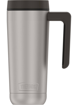 Thermos 18oz Stainless Steel Mug - Stainless With Black Lid