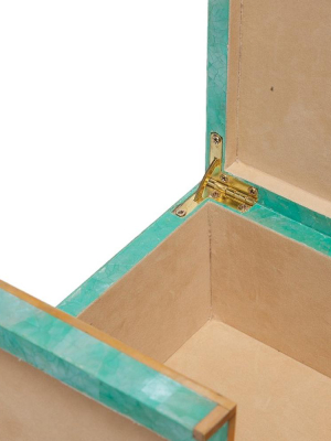 Made Goods Erin Box - Turquoise