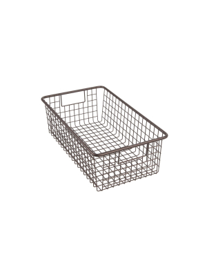 Mdesign Metal Wire Food Storage Bin