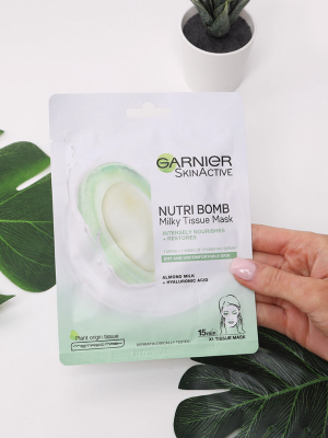 Garnier Nutri Bomb Milky Sheet Mask Almond Milk...