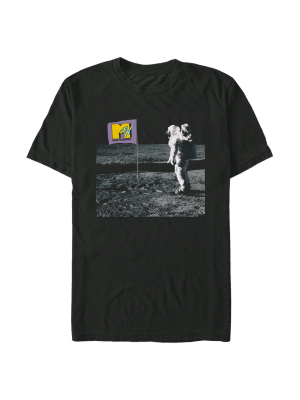 Men's Mtv Moonman Logo T-shirt