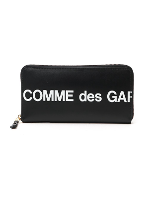 Comme Des Garçons Wallet Huge Logo Wallet