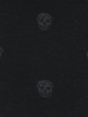 Alexander Mcqueen Jacquard Skull Sweater