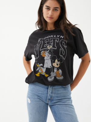 Junk Food Nba X Disney Brooklyn Nets Tee