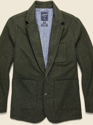 Hutton Wool Sport Coat - Loden