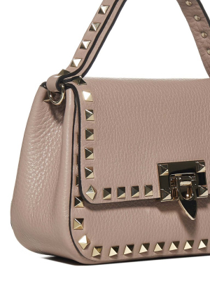 Valentino Garavani Small Rockstud Top-handle Bag