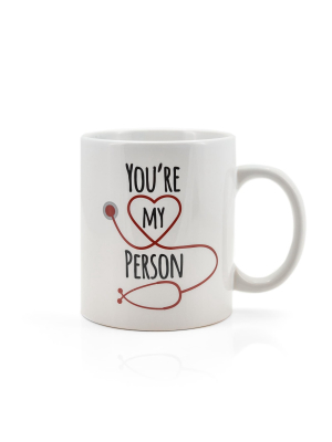 Surreal Entertainment Greys Anatomy You're My Person 16oz Ceramic Coffee Mug