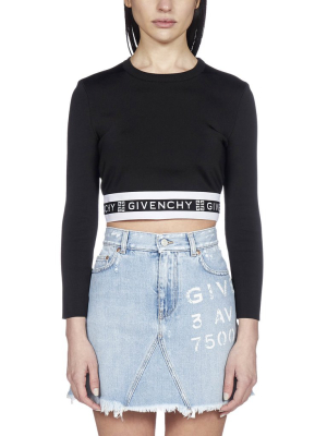 Givenchy 4g Motif Crop Top