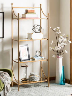 Diana 4 Tier Etagere Gold - Safavieh