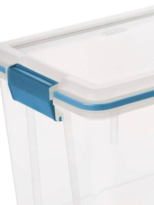 Sterilite 19324306 20 Quart Storage Container Box Tote With Latches (18 Pack)